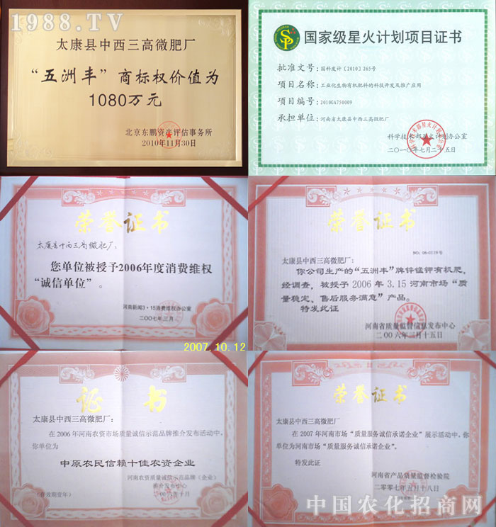 太康中西三高微肥廠