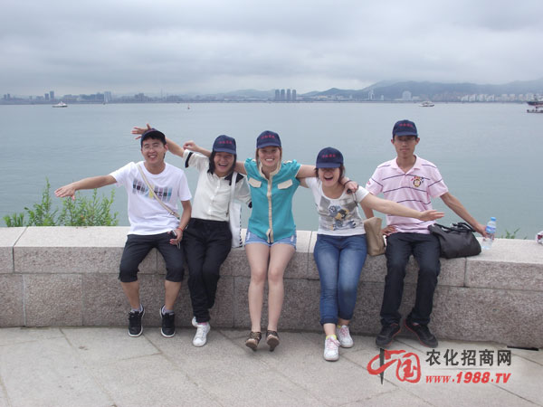 劉公島留影