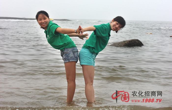 海邊拍照