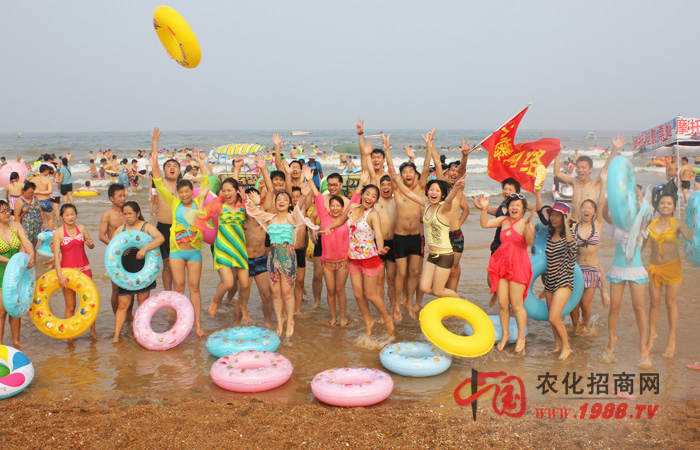 海邊游玩