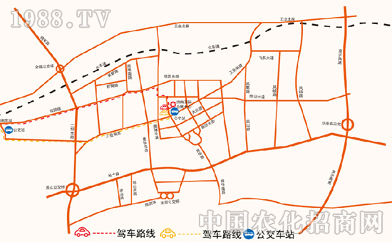 2015濟南農資博覽會交通路線