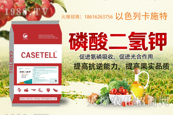  磷酸二氫鉀是什么肥料，磷酸二氫鉀作用及使用方法！