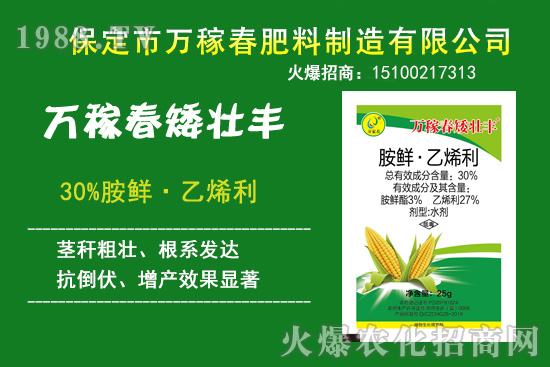 玉米倒伏產(chǎn)量低，玉米縮節(jié)、抗倒增產(chǎn)產(chǎn)品有哪些？