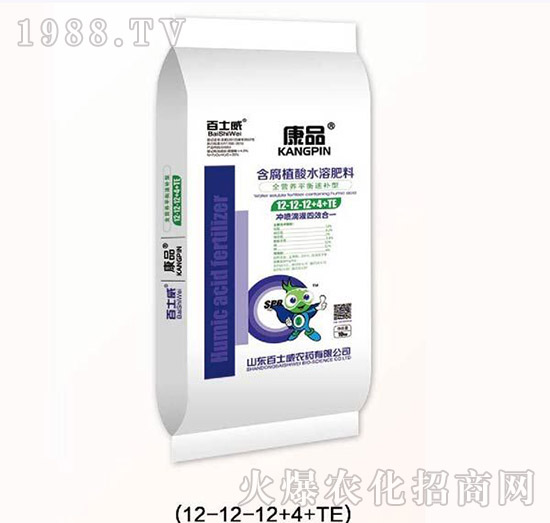 含腐植酸水溶肥料12-12-12+4+TE-百士威