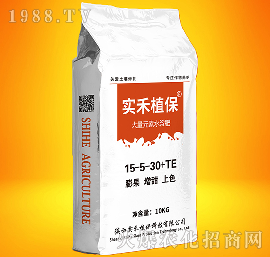 大量元素水溶肥15-5-30+TE-實(shí)禾
