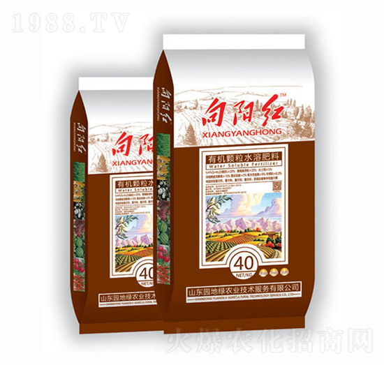 有機(jī)顆粒水溶肥-向陽(yáng)紅-綠地園