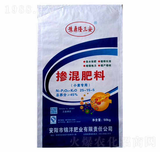 小麥專用摻混肥料22-15-5-錦洋肥業(yè)