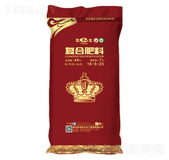 黃腐酸鋅復(fù)合肥料16-5-23-凱龍-凱龍楚興