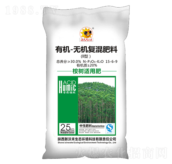 桉樹適用有機(jī)無機(jī)復(fù)混肥-新沃禾