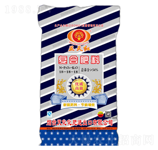 正天紅復合肥料18-18-18-云天化肥