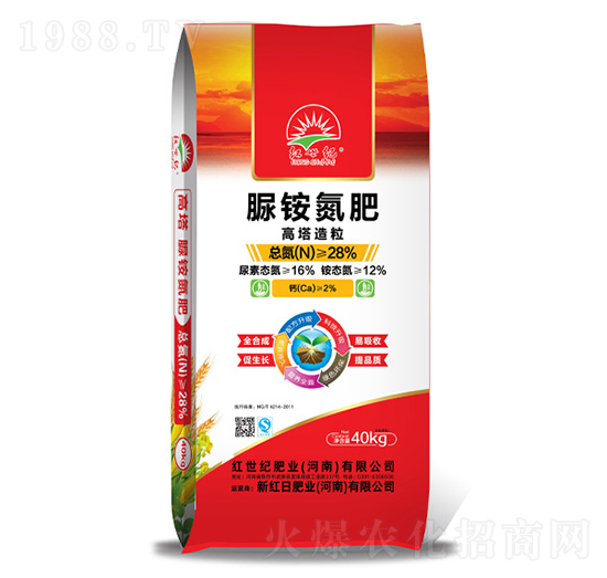 40kg脲銨氮肥-紅世紀(jì)