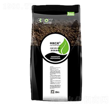 大量元素水溶肥20-20-20+TE（黑袋） 中堯匯潤