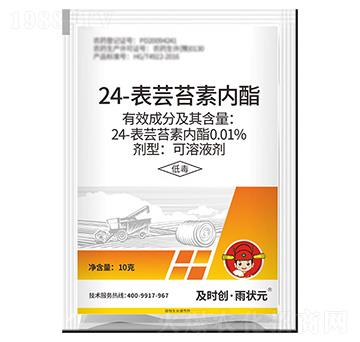 24-表蕓苔素內(nèi)酯可溶液劑-及時創(chuàng)·雨狀元-及時雨