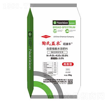 高氮型含腐植酸水溶肥料-碩康豐-陶氏益農(nóng)