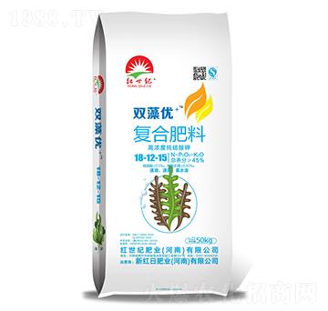 雙藻優(yōu)+復合肥料18-12-15-紅世紀